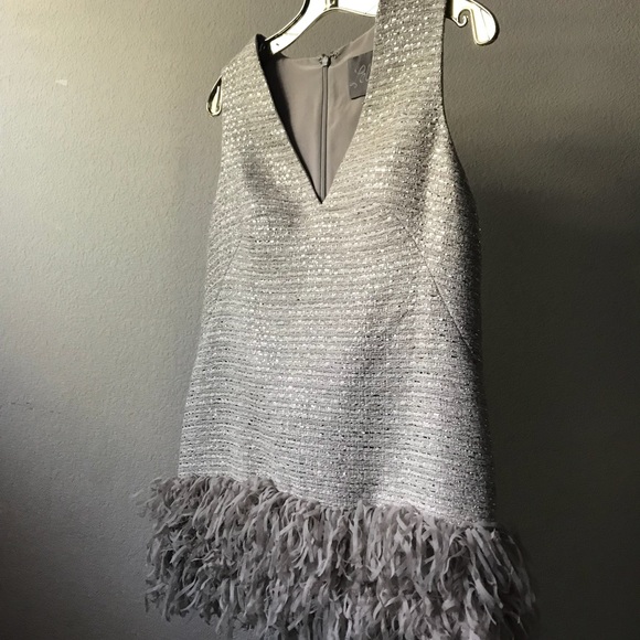 Lela Rose tweed mini dress - Picture 6 of 8